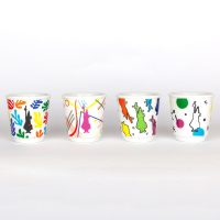 Набор Bialetti YOTZ109 из 4 белых фарфоровых чашек для эспрессо