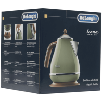 Электрический чайник De'Longhi Icona Vintage KBOV 2001.GR