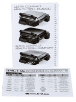 Контактный электрогриль Tefal Health Grill Comfort GC306012