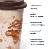 Термокружка De'Longhi DLSC056 The Adventurer (300 мл)