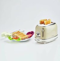 Тостер Ariete Vintage 155/03 с щипцами (бежевый)