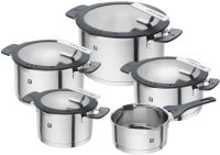 Набор кастрюль 5 пр. ZWILLING Simplify, нержавеющая сталь/силикон/стекло 66870-005-0