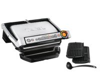 Умный электрогриль Tefal OptiGrill+ GC716D12 (с панелями для вафель)