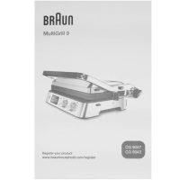 Электрогриль Braun MultiGrill 9 CG9043