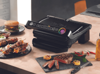 Умный контактный электрогриль Tefal Optigrill+ GC712834 Black