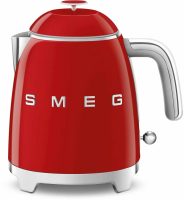 Чайник Smeg KLF05RDEU, нержавеющая сталь, красный, 1,4 кВт, ретро