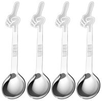 Набор из 4 ложек для эспрессо Bialetti  Omino DCDESIGN15