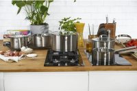 Набор кастрюль ZWILLING True Flow 66920-005-0, 5 кастрюль, серебристый, нержавеющая сталь