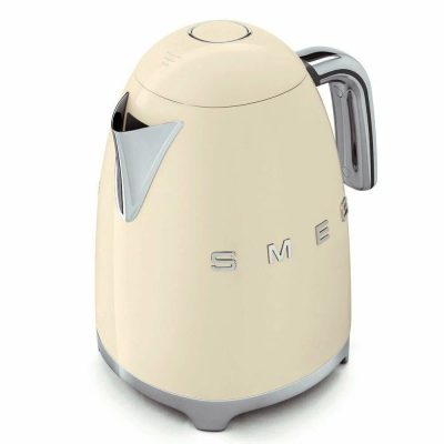 Чайник Smeg KLF03CREU, кремовый, 1.7л, мощность 2400Вт, двухслойный