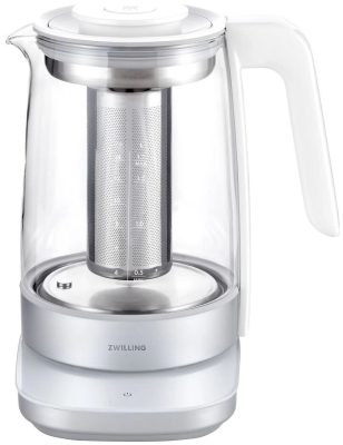 Электрический чайник Zwilling Enfinigy 53102-500-0, белый, с выбором температуры и таймером