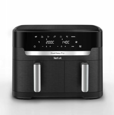 Двухкамерный аэрогриль Tefal Dual Easy Fry EY9428E0