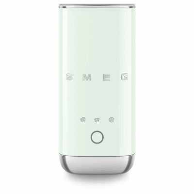 Вспениватель молока Smeg MFF02PGEU, мощность 500 Вт, для коллекции 50-х, пастельный зелёный