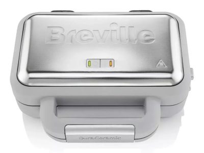 Вафельница Breville DuraCeramic VST072X серый