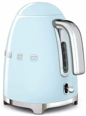 Чайник электрический 1,7 л Smeg 50's Style KLF03PBEU голубой