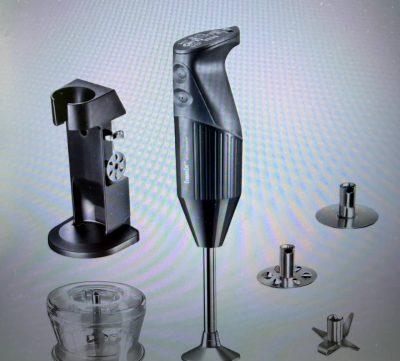 Погружной блендер Bamix M200 DeLuxe Anthracite 1010.026