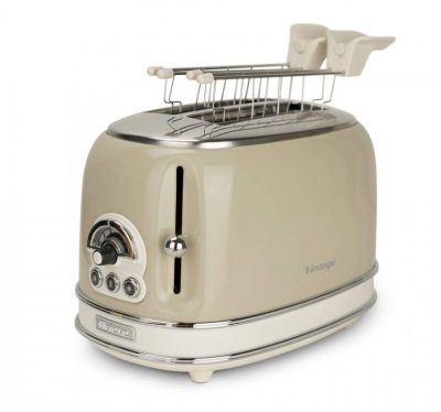 Тостер Ariete Vintage 155/03 с щипцами (бежевый)