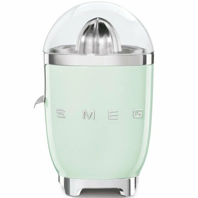 Соковыжималка Smeg CJF11PGEU пастельный зеленый для цитрусовых, нержавеющая сталь, 1 л