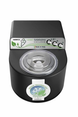 Бытовая компрессорная мороженица NEMOX, серия I-green GELATISSIMO Exclusive BLACK(черная)