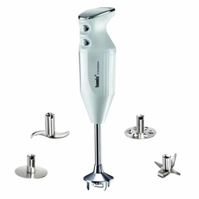 Погружной блендер Bamix M350 MAXX White -chrome 1023.001