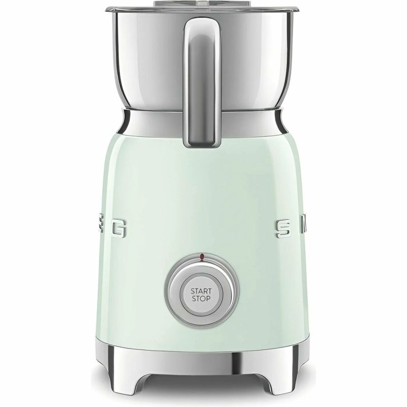 Вспениватель молока SMeg MFF11PGEU, мощность 500Вт, 7 режимов, антипригарная чаша, 600мл