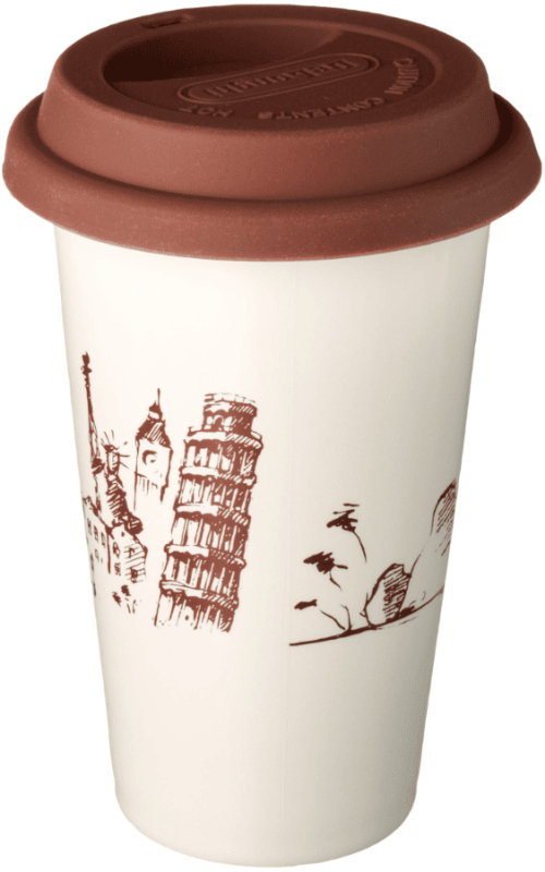 Термокружка De'Longhi The Globetrotter DLSC057 (300 мл)