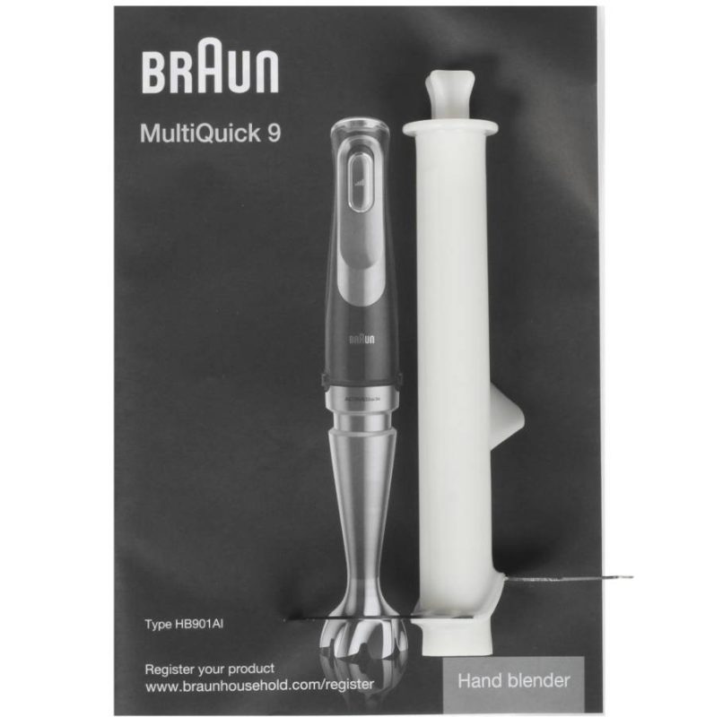 Погружной блендер Braun Multiquick 9 MQ9147X