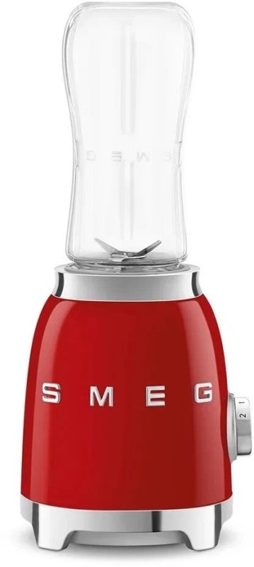Блендер стационарный 300 Вт Smeg 50's Style PBF01RDEU красный