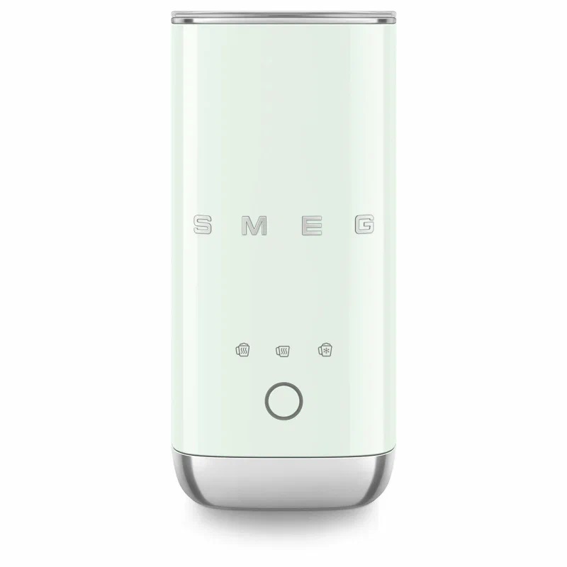 Вспениватель молока Smeg MFF02PGEU, мощность 500 Вт, для коллекции 50-х, пастельный зелёный