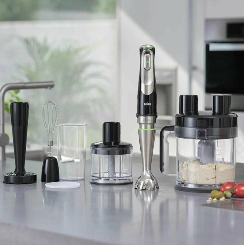 Погружной блендер Braun Multiquick 9 MQ9187XLI (черный)