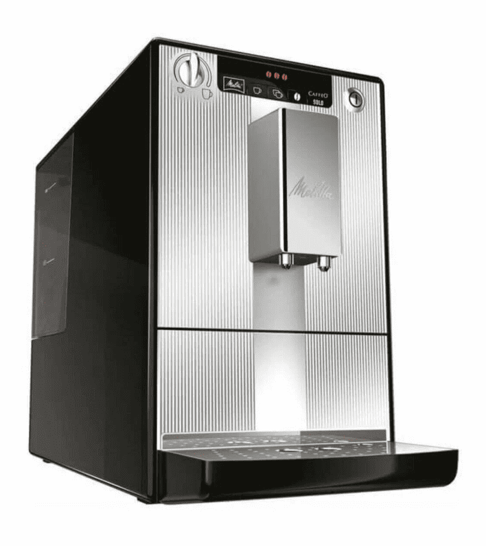 Кофемашина Melitta Caffeo Solo E 950-207 (Silver Stripes)