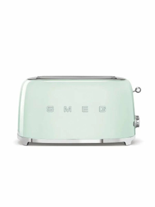 Тостер Smeg TSF02PGEU, мощность 1500 Вт, механическое управление, 2 отделения
