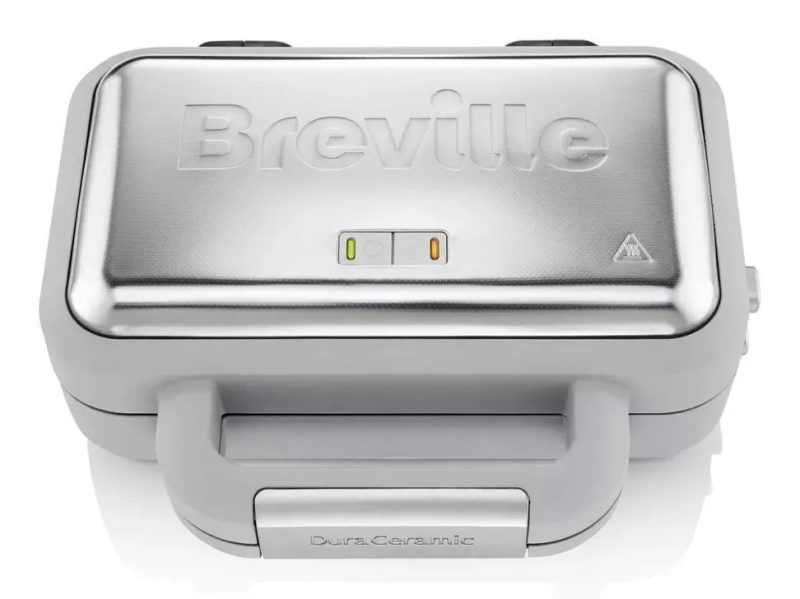 Вафельница Breville DuraCeramic VST072X серый