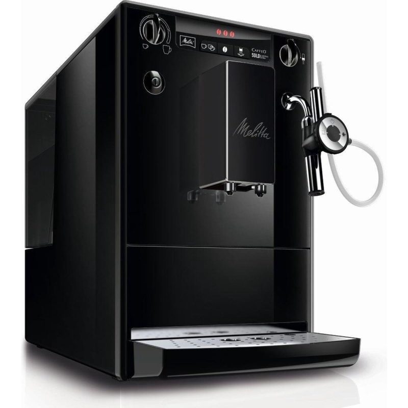 Кофемашина Melitta Caffeo Solo & Perfect Milk E 957-304 Pure Black