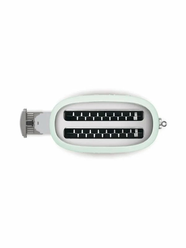 Тостер Smeg TSF02PGEU, мощность 1500 Вт, механическое управление, 2 отделения