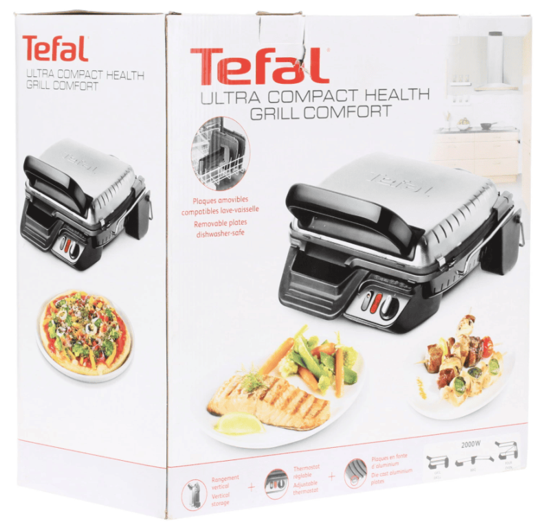 Контактный электрогриль Tefal Health Grill Comfort GC306012