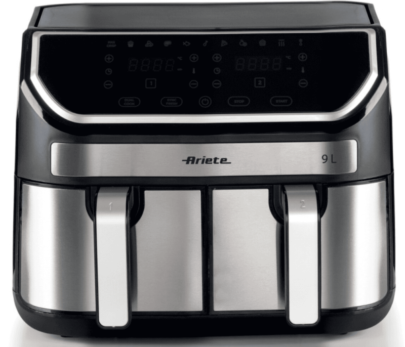 Двойная аэрофритюрница Ariete 4625/00 Air Fryer Dual Metal