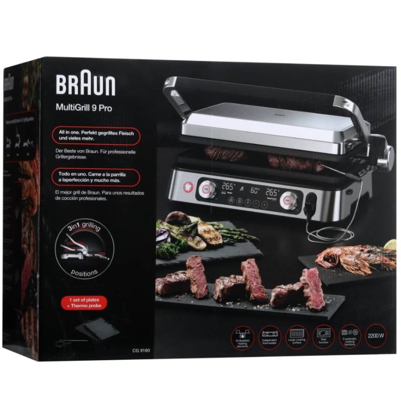 Электрогриль Braun MultiGrill 9 Pro CG9160