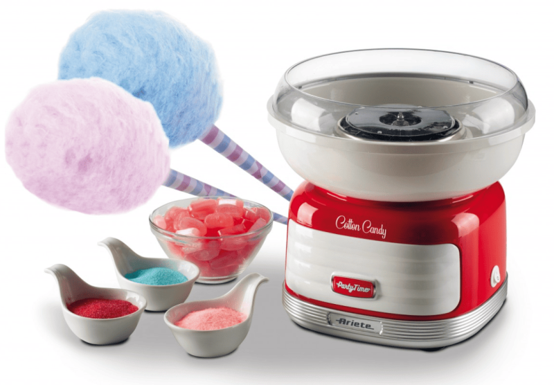 Аппарат для приготовления сахарной ваты Ariete Party Time Red (2973/00)