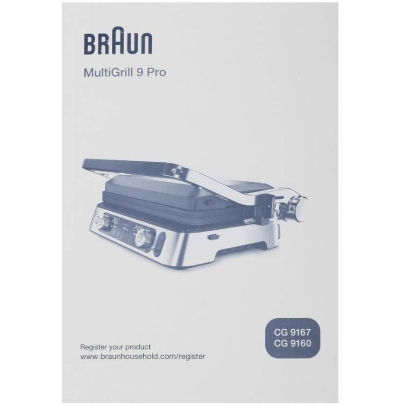 Электрогриль Braun MultiGrill 9 Pro CG9167