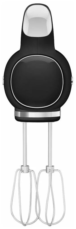 Миксер ручной электрический SMEG HMF01BLEU / мощность 250 Вт / 9 скоростей вращения / черный