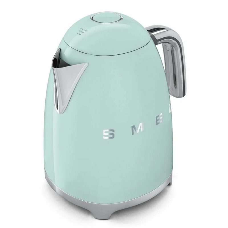 Чайник Smeg KLF03PGEU 1,7 л, мощность 2400Вт, металлический корпус, зеленый