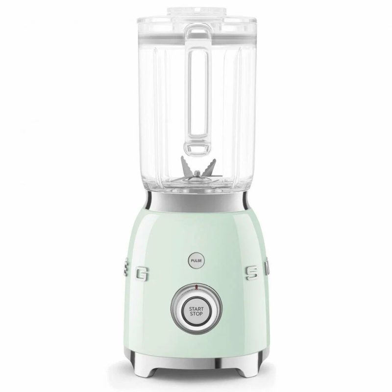 Настольный блендер Smeg BLF03PGEU, Эстетика стиля 50-х, пастельный зеленый