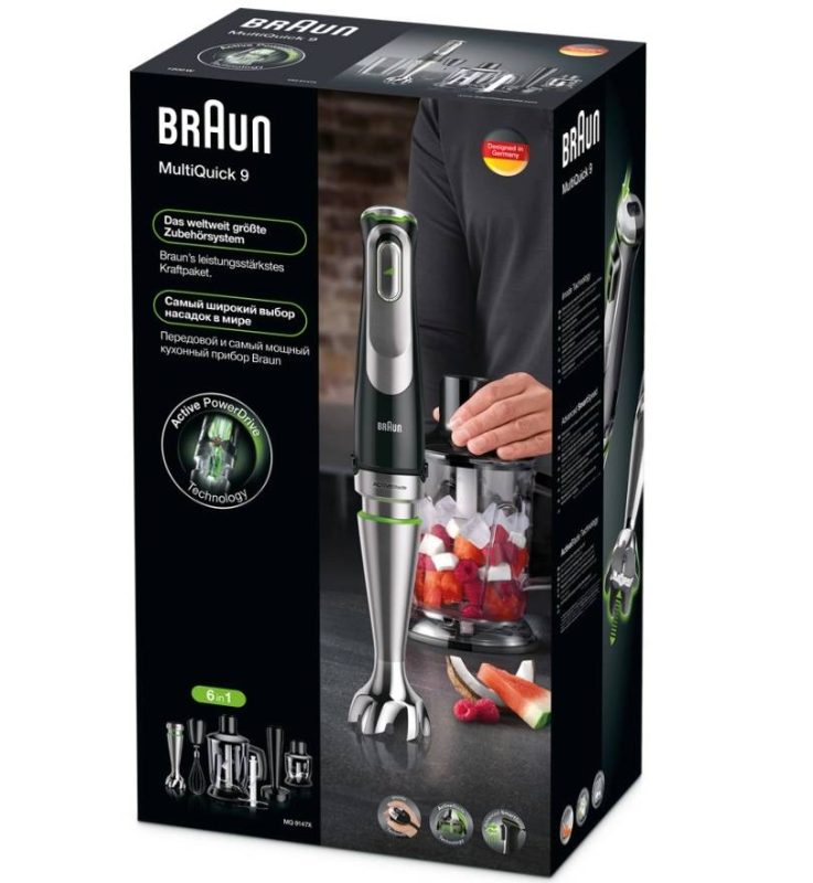 Погружной блендер Braun Multiquick 9 MQ9147X
