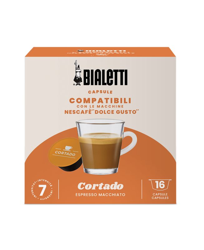 96080445 Кофе Bialetti Dolce Gusto Cortado - 16 капсул