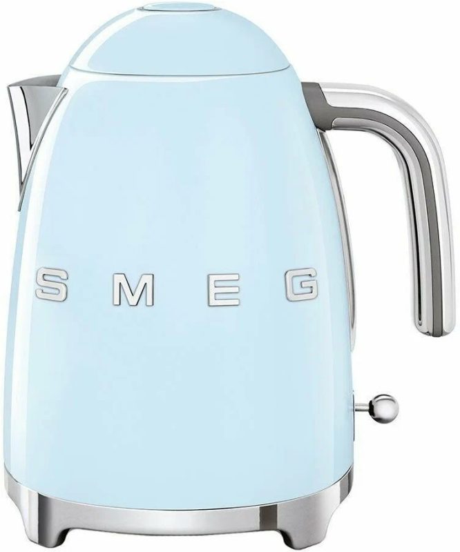 Чайник электрический 1,7 л Smeg 50's Style KLF03PBEU голубой