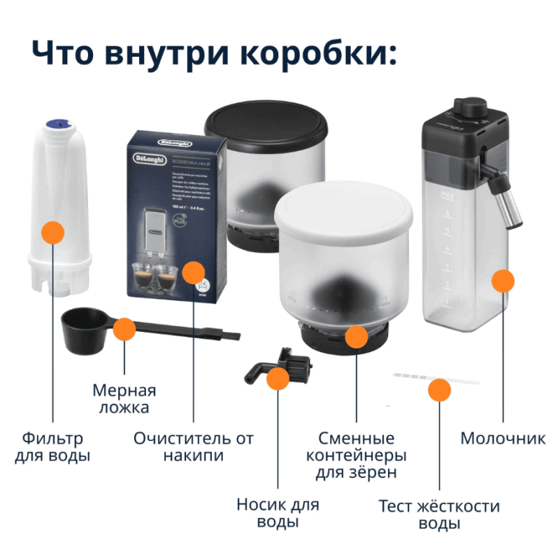 Кофемашина De'Longhi Rivelia EXAM 440.55.G