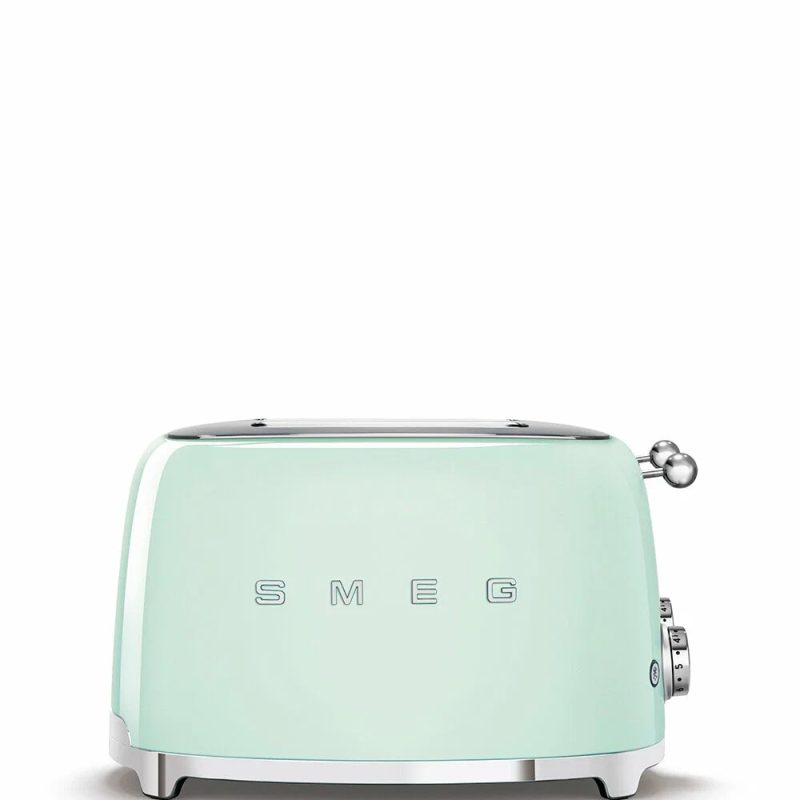 Тостер SMEG TSF03PGEU, мощность 2000 Ватт, регулировка степени обжаривания, поддон для крошек