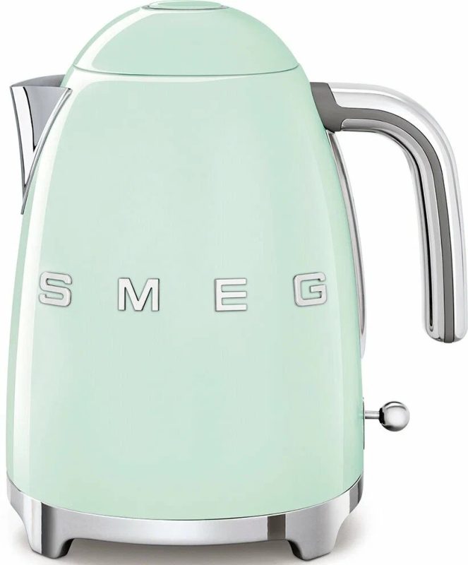 Чайник Smeg KLF03PGEU 1,7 л, мощность 2400Вт, металлический корпус, зеленый