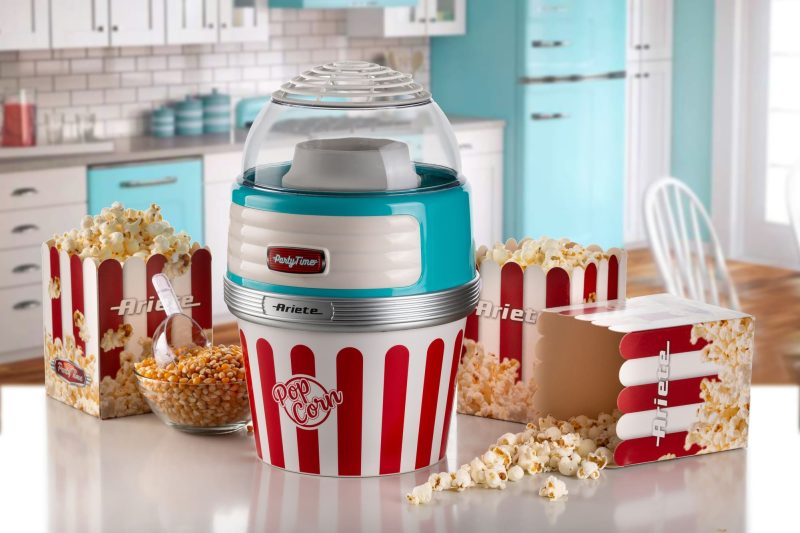 Аппарат для приготовления попкорна Ariete Party Time Popcorn Popper XL 2957/01 (Бирюзовый)