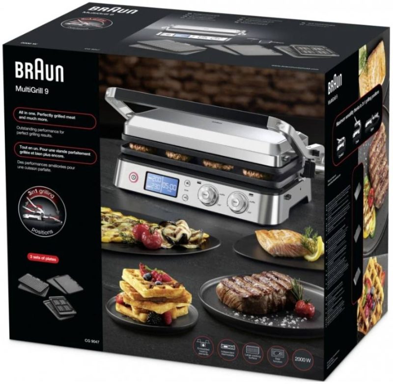 Электрогриль Braun MultiGrill 9 CG9047